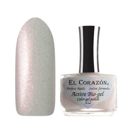 18814 El Corazon, укрепление ногтей, Active Bio-gel Color gel polish Shimmer, 16 мл 423/014