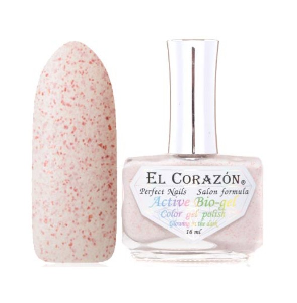 18816 El Corazon, укрепление ногтей, Active Bio-gel Color gel polish Luminous, 16 мл 423/1144