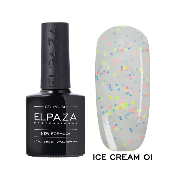 Гель-лак ELPAZA Ice Cream 01, 10 мл