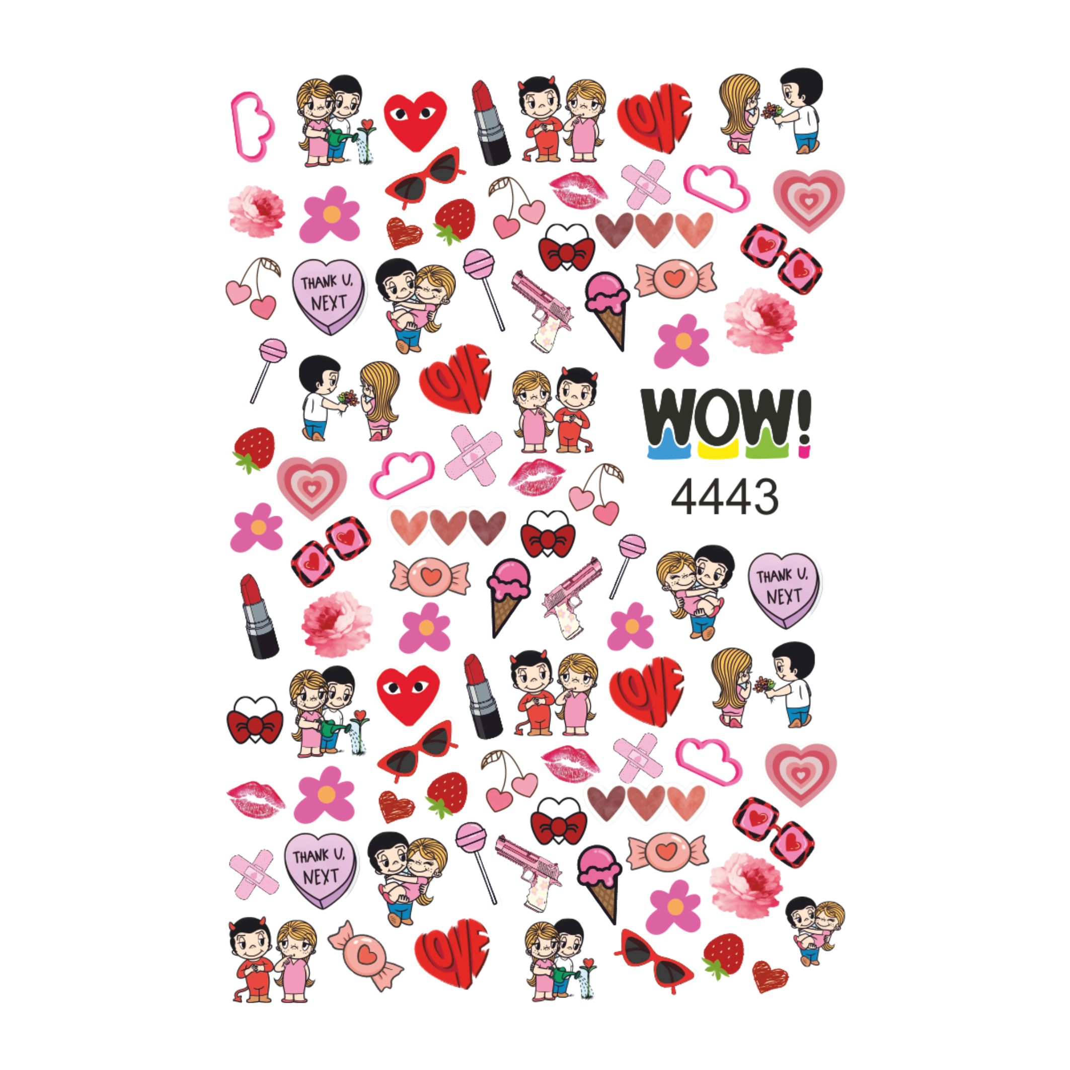 4443 Слайдер дизайн Любовь сердечки